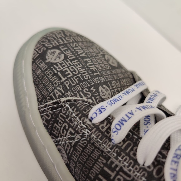 NEW: PUMA ATMOS SUEDE Ghostbusters Black Sneakers - Picture 13 of 16